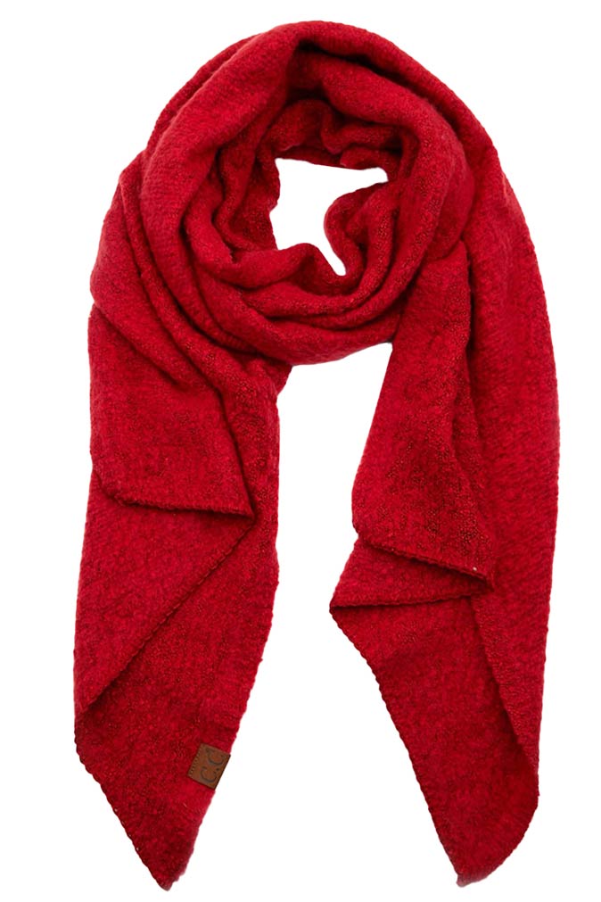 Chilli Pepper C C Bias Cut Scarf With Whipstitched Edging, Add a beautiful look and touch of perfect class to your outfit in style. Nicely designed with whipstitched Edging that gives a unique yet awesome appearance with comfort and warmth. Perfect weight makes it wearable to complement your outfit, or with your favorite fall jacket. Great for daily wear in the cold winter to protect you against the chill.
