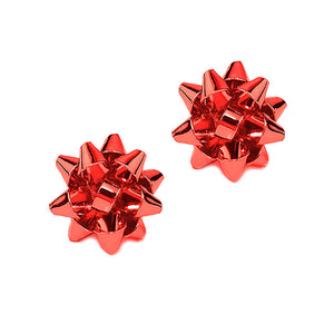 Red Christmas Gift Bow Stud Earrings Red Gift Bow Earrings Christmas Earrings perfect for the festive season, embrace the Christmas spirit with these dainty holiday earrings, add cheer to your ears, they are bound to cause a smile or two Perfect Gift December Birthday, Christmas, Stocking Stuffer, Secret Santa, BFF, Loved One