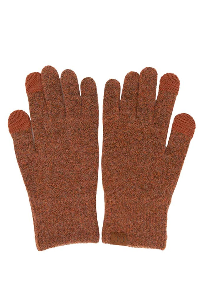 Clay C.C Soft Recycled Fine Yarn Gloves, This beautiful gloves design gives you the ability to highlight and/or contrast many different outfits. Stay warm and soft with this gloves especially in the cold weather. Perfect pair to holiday season, outdoor activity, camping, running, skiing and holiday shopping. Keep yourself cozy and warm.