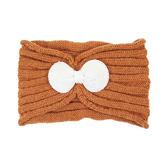 Coral Soft Knit Accented Plush Bow Detailed Warm Winter Headband Ear Warmer, soft & fuzzy ear warmer headband will shield your ears from wintry cold weather ensures all day comfort, shimmery headband creates trendy look, toasty & fashionable. Perfect Gift Birthday, Holiday, Christmas, Stocking Stuffer, Anniversary, Loved One