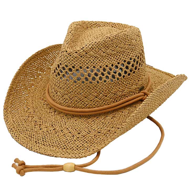 Dark Natural C C Solid Cowboy Hat, Whether you’re lounging by the pool or attend at any event. This is a great hat that can keep you stay cool and comfortable in a party mood. It amps up your beauty & class to a greater extent. Perfect Gift Cool Fashion Cowboy, Birthday, Holiday, Valentine's Day, Christmas.