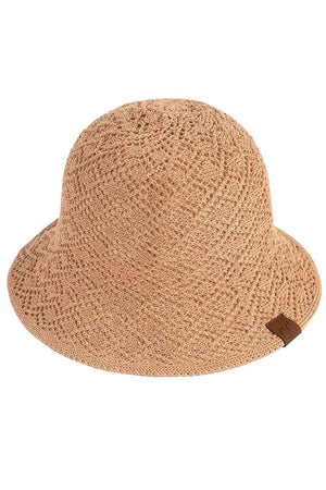 Dark Natural C.C Cloche Bucket Hat, whether you’re basking under the summer sun at the beach, lounging by the pool, or kicking back with friends at the lake, a great hat can keep you cool and comfortable even when the sun is high in the sky. Large, comfortable, and perfect for keeping the sun off of your face, neck, and shoulders, ideal for travelers who are on vacation or just spending some time in the great outdoors.