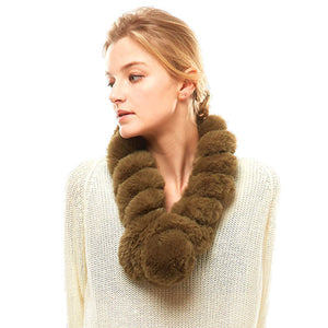 olive Faux Fur Scarf Pull Through Scarf Warm Faux Fur Scarf Cozy Pull Thru Scarf delicate, warm & fabulous, a plush pull thru scarf. Protects against chill, classic glamour, faux fur feels amazing. Perfect Gift, Birthday Gift, Valentines Day Gift, Anniversary Gift, Soft Scarf, Elegant Scarf, Just Because Gift, Thank you Gift