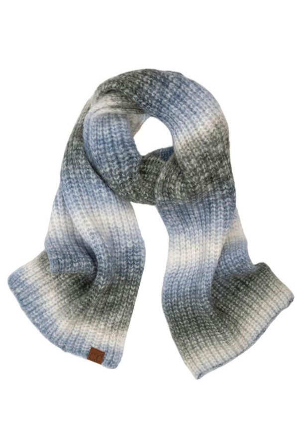 Denim C.C Multi Color Rib Knit Scarf, on trend & fabulous, a luxe addition to any cold-weather ensemble. This Check Knit scarf combines great fall style with comfort and warmth. It's a a perfect weight can be worn to complement your outfit, or with your favorite fall jacket. Great for daily wear in the cold winter to protect you against chill, classic style scarf & amps up the glamour with plush material that feels amazing snuggled up against your cheeks.