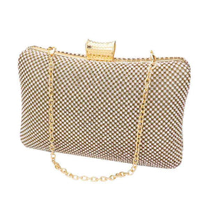 Gold Bling Evening Tote Clutch Crossbody Bag, This high quality Tote Crossbody Bag is both unique and stylish. perfect for money, credit cards, keys or coins and many more things, light and gorgeous. perfectly lightweight to carry around all day. Look like the ultimate fashionista carrying this trendy Evening Tote Crossbody Bag!