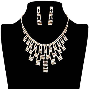 Gold Rhinestone Pave Necklace, get ready with this rhinestone pave necklace to receive the best compliments on any special occasion. Put on a pop of color to complete your ensemble and make you stand out on special occasions. Awesome gift for birthdays, anniversaries, Valentine’s Day, or any special occasion.