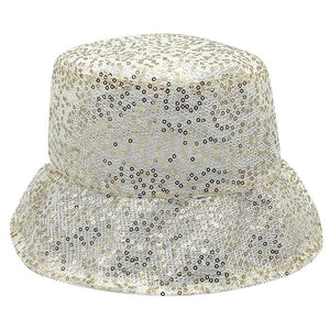 Gold Sequin Bucket Hat, Keep your styles on even when you are relaxing at the pool or playing at the beach. Large, comfortable, and perfect for keeping the sun off of your face, neck, and shoulders. Perfect gifts for weddings, Prom, birthdays, Mother’s Day, Christmas, holidays, Mardi Gras, Valentine’s Day, or any occasion.