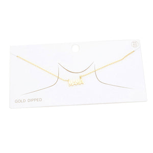 White Gold Dipped Metal MAMA Message Pendant Necklace. Get ready with these Necklace, put on a pop of color to complete your ensemble. This necklace makes your mom feel special ! Perfect for adding just the right amount of shimmer & shine and a touch of class to special events. This MAMA's necklace is perfect Mother's Day gift for all the special women in your life, be it mother, wife, sister or daughter.