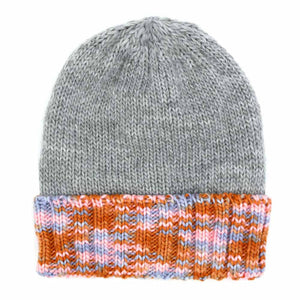 Gray Multi Color Band Fleece Beanie. Before running out the door into the cool air, you’ll want to reach for this toasty beanie to keep you incredibly warm. Whenever you wear this beanie hat with you'll look like the ultimate stylist. Accessorize the fun way with this fleece hat, it's the autumnal touch you need to finish your outfit in style. Awesome winter gift accessory! Perfect Gift Birthday, Christmas, Stocking Stuffer, Secret Santa, Holiday, Anniversary, Valentine's Day, Loved One. 