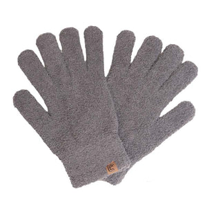 Gray Solid Color Cozy Gloves, give your look so much eye-catchy with Solid Color Cozy Gloves, a cozy feel. It's very fashionable, attractive, and cute looking that will save you from cold and chill on cold days and the winter season. It will allow you to easily use your electronic devices and touchscreens while keeping your fingers covered, and swiping away! A pair of these gloves are awesome winter gift for your family, friends, anyone you love, and even yourself. Complete your outfit in a trendy style!