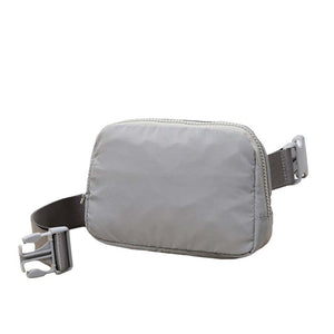 Gray Solid Puffer Sling Bag, show your trendy side with this awesome solid puffer sling bag. It's great for carrying small and handy things. Keep your keys handy & ready for opening doors as soon as you arrive. The adjustable lightweight features room to carry what you need for those longer walks or trips. These Puffer Sling Bag packs for women could keep all your documents, Phone, Travel, Money, Cards, keys, etc., in one compact place, comfortable within arm's reach. Stay comfortable and smart.