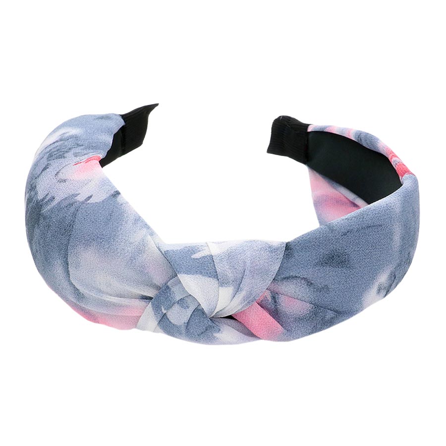 Brown Tie Dye Knot Burnout Headband, create a beautiful look while perfectly matching your color with the easy-to-use knot burnout headband. Add a super neat and trendy knot to any boring style. Perfect for everyday wear, special occasions, outdoor festivals, and more. Awesome gift idea for your loved one or yourself.