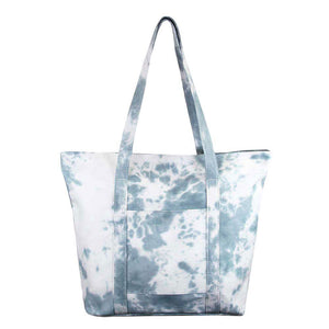 Gray Tie Dye Tote Bag, this bright tote bag is the perfect accessory. Whether you are out shopping, going to the pool or beach, this Tie Dye Tote bag is the perfect accessory. Spacious enough for carrying any and all of your outside essentials. The soft strap really helps carrying this tie dye shoulder bag comfortably.