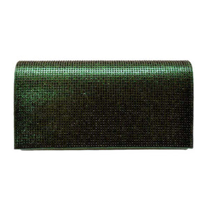 Green Bling Evening Clutch Crossbody Bag, look like the ultimate fashionista even when carrying a small Clutch Crossbody for your money or credit cards. Great for when you need something small to carry or drop in your bag. Perfect for grab and go errands, keep your keys handy & ready for opening doors as soon as you arrive.