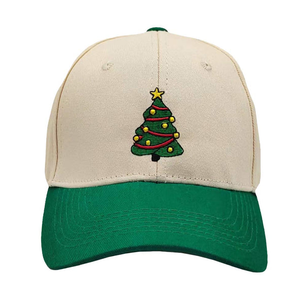 Green Christmas Tree Baseball Cap, beautifully embroidered with Christmas Tree that makes it absolutely an inspirational hat for this Christmas. Make yourself stand out from the crowd of the Christmas parties and keep your hair in a perfect style with this Christmas Baseball Cap. Get your head in the game with this well-constructed Baseball cap. perfect for the festive season.