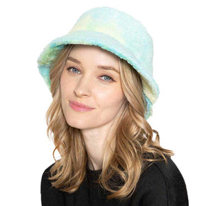 Green Tie Dye Teddy Bucket Hat, a beautifully designed hat with combinations of perfect colors that will make your choice enrich to match your outfit. The stone bucket hat makes you sparkly at the party and absolutely gets many compliments. Show your trendy side with this lovely bucket hat. Make the moments memorable!