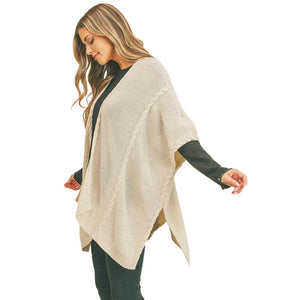 Ivory Braided Trim Lined Kimono, is the perfect accessory to represent your beauty with comfortability. From stylish layering camis to relaxed tees, you can throw it on over so many pieces elevating any outfit! This sophisticated, flattering, and cozy kimono drapes beautifully for a relaxed, pulled-together look. A perfect gift accessory for your friends, family, and nearest and dearest ones.