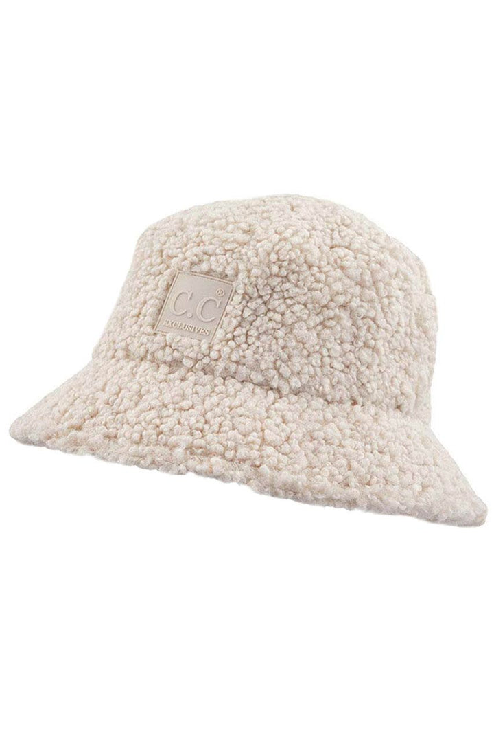 Ivory C C Sherpa Bucket Hat with Rubber Patch, whether you’re basking under the summer sun at the beach, lounging by the pool, or kicking back with friends at the lake, a great hat can keep you cool and comfortable even when the sun is high in the sky. Large, comfortable, and perfect for keeping the sun off of your face, neck, and shoulders, ideal for travelers who are on vacation or just spending some time in the great outdoors. Stay stylish & comfortable