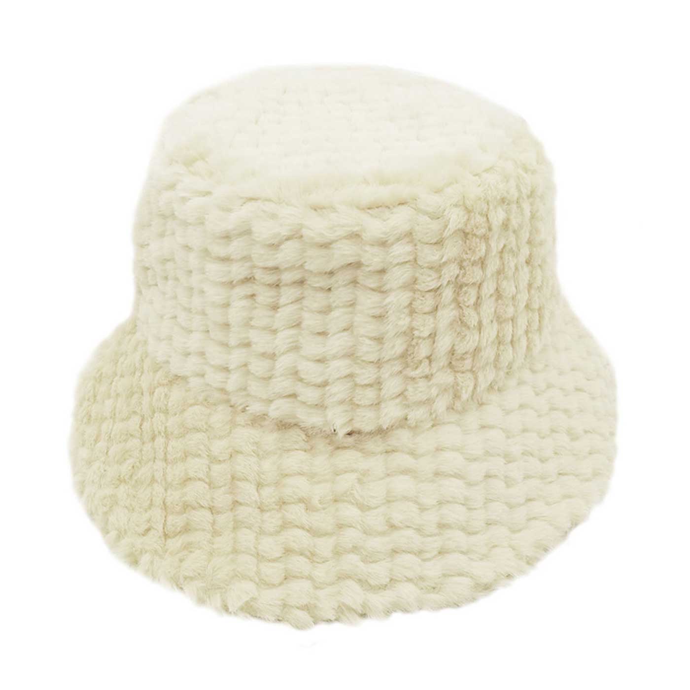 Ivory Fuzzy Faux Fur Bucket Hat, is a beautiful addition to your attire. before running out the door into the cool air, you’ll want to reach for this toasty bucket hat to keep you incredibly warm. Accessorize the fun way with this solid faux fur bucket hat, it's the autumnal touch you need to finish your outfit in style. Awesome winter gift accessory! Perfect Gift Birthday, Christmas, Stocking Stuffer, Secret Santa, Holiday, Anniversary, Valentine's Day, Loved One.