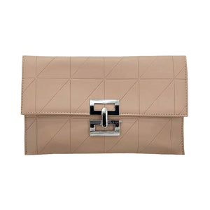 Khaki Pattern Detailed Rectangle Wristlet Clutch Crossbody Bag, These patterned details Clutch bags are fit for all occasions and places. perfect for makeup, money, credit cards, keys, or coins, comes with a wristlet for easy carrying, light, and simple. Its catchy and awesome appurtenance drags everyone's attraction to you. These beautiful and trendy bags have adjustable and detachable hand straps that make your life more comfortable.