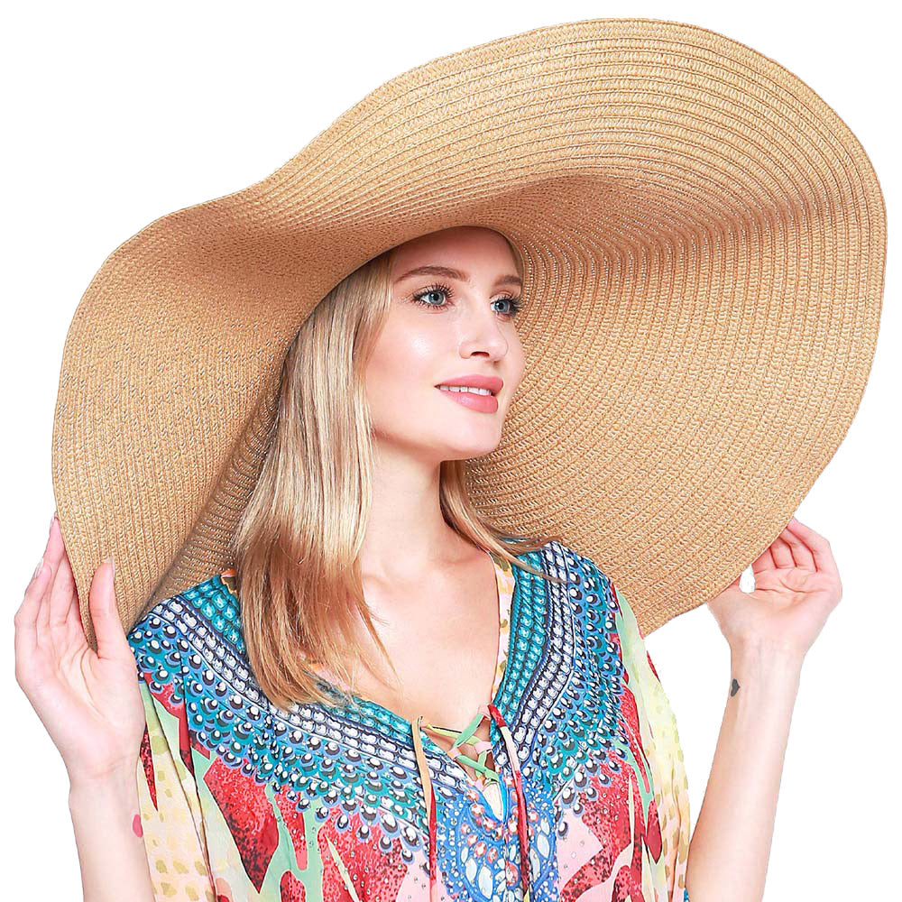 Extra Wide Brim Straw Sun Hat