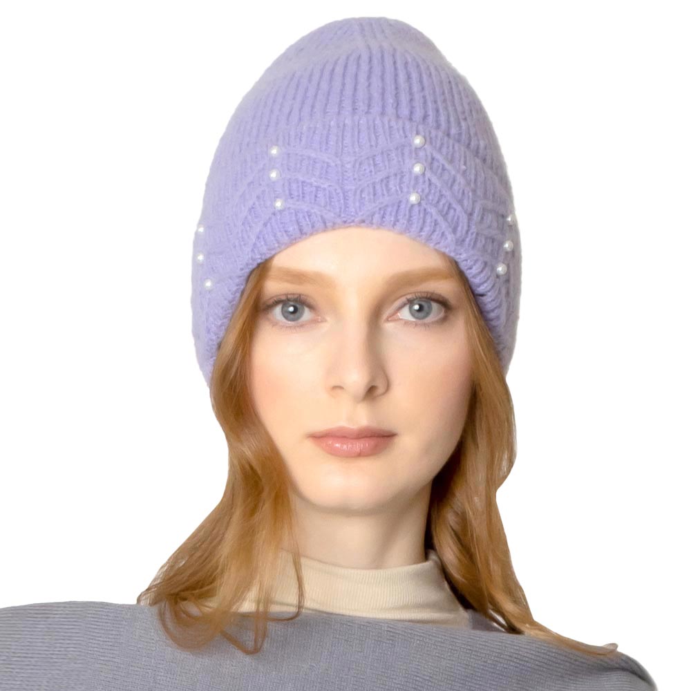 Pink Pearl Beanie Hat, you’ll want to reach for this toasty beanie to keep you incredibly warm. Whenever you wear this beanie hat, you'll look like the ultimate fashionista with the royal look of accented pearl. Accessorize the fun way with this pom hat which gives you the autumnal touch needed to finish your outfit in style. Excellent winter gift accessory and Perfect Gift for Birthdays, Christmas, holidays, anniversaries, Valentine’s Day, etc. Have a cozy & warm winter!