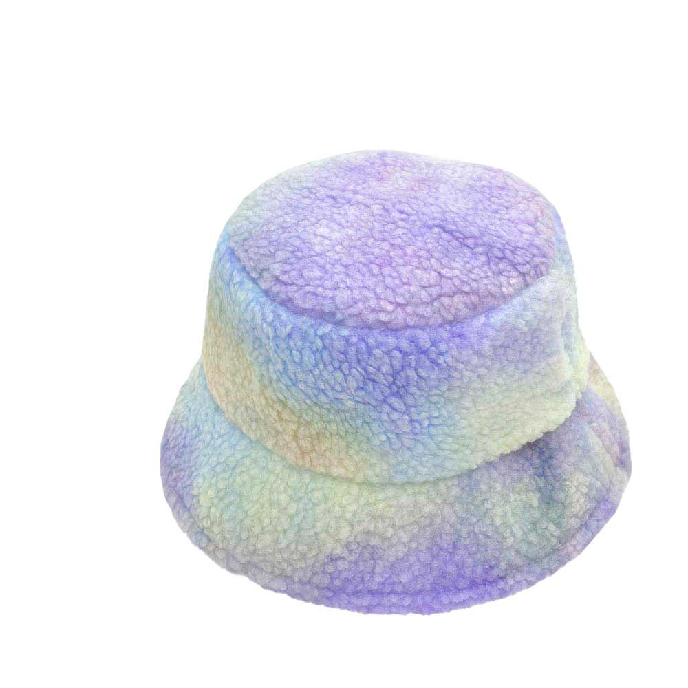 Lavender Tie Dye Teddy Bucket Hat, a beautifully designed hat with combinations of perfect colors that will make your choice enrich to match your outfit. The stone bucket hat makes you sparkly at the party and absolutely gets many compliments. Show your trendy side with this lovely bucket hat. Make the moments memorable!