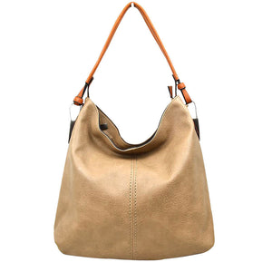 Light Brown Womens Single Handle Shoulder Bag With Longer Strap. Show your trendy side with this awesome Shoulder Bag. Spacious enough for carrying any and all of your seaside essentials. The soft straps really helps carrying this shoulder bag comfortably. Folds flat for easy packing. Perfect as a beach bag to carry foods, drinks, big beach blanket, towels, swimsuit, toys, flip flops, sun screen and more.
