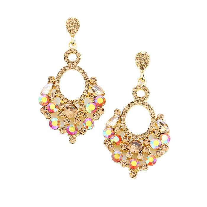 Lt Col Topaz Marquise Crystal Chandelier Statement Evening Earrings, put on a pop of color to complete your ensemble. Perfect for adding just the right amount of shimmer & shine and a touch of class to special events. Perfect Birthday Gift, Anniversary Gift, Mother's Day Gift, Graduation Gift.