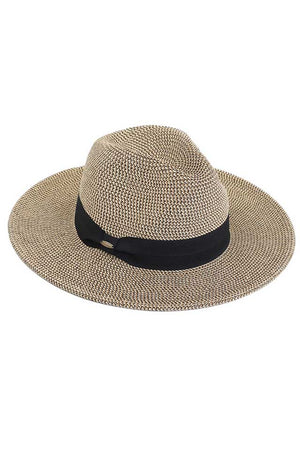 Multi Brown C.C adjustable string straw hat. Whether you’re basking under the summer sun at the beach, lounging by the pool, or kicking back with friends at the lake, a great hat can keep you cool and comfortable even when the sun is high in the sky. Large, comfortable, and perfect for keeping the sun off of your face, neck, and shoulders, ideal for travelers who are on vacation or just spending some time in the great outdoors.