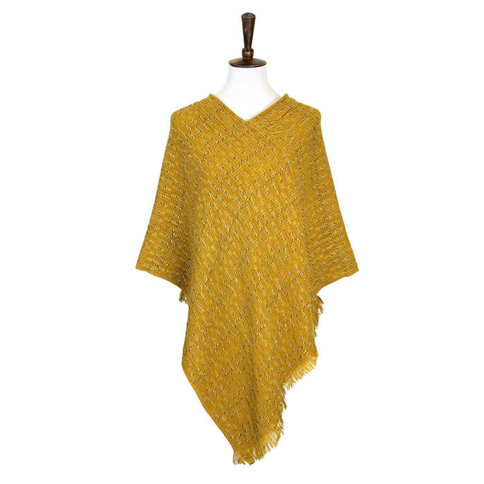 Mustard Solid Plaid Poncho, these poncho is made of soft and breathable material. It keeps you absolutely warm and stylish at the same time! Easy to pair with so many tops. Suitable for Weekend, Work, Holiday, Beach, Party, Club, Night, Evening, Date, Casual and Other Occasions in Spring, Summer, and Autumn. Throw it on over so many pieces elevating any casual outfit! Perfect Gift for Wife, Mom, Birthday, Holiday, Anniversary, Fun Night Out.