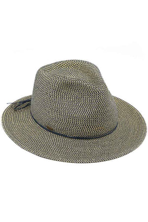 Navy C.C Lurex Paper Straw Panama Sun Hat, whether you’re basking under the summer sun at the beach, lounging by the pool, or kicking back with friends at the lake, a great hat can keep you cool and comfortable even when the sun is high in the sky. Large, comfortable, and perfect for keeping the sun off of your face, neck, and shoulders, ideal for travelers who are on vacation or just spending some time in the great outdoors.