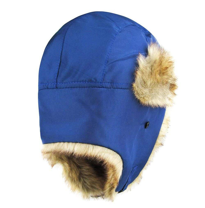 Faux Fur Trimmed Solid Trapper Hat Soft Faux Fur Hat Warm Fleece Lined Hat very comfortable winter hat is so soft, it’s plush Ear Flaps will keep you oh so warm, the faux fur lining keeps you toasty in the coldest weather. A cold winter must have! Perfect Gift Birthday, Christmas, Holiday, Anniversary, etc.