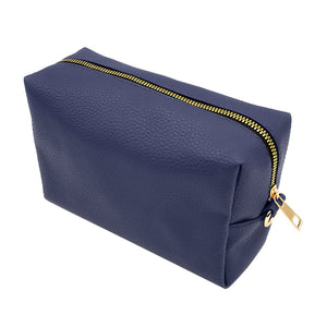 Navy Solid Mini Crossbody Bag, The Crossbody bag with an Solid color that will go with any outfit. perfect for makeup, money, credit cards, keys or coins, comes with a strap for easy carrying, light and simple. Put it in your bag and find it quickly with it's bright colors. Great for running small errands while keeping your hands free. Crossbody bags always stay in trend because of an extra added comfort edge.