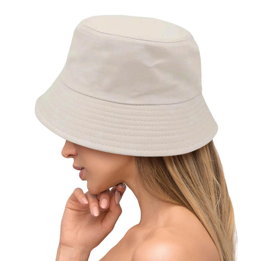 Neutral Solid Bucket Hat, show your trendy side with this Solid corduroy bucket hat. Adds a great accent to your wardrobe, This elegant, timeless & classic Bucket Hat looks fashionable. Perfect for that bad hair day, or simply casual everyday wear;  Accessorize the fun way with this solid Corduroy bucket hat.