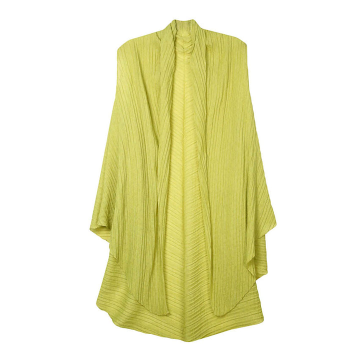 Olive Green Solid Pleated Vest, open front and a flowy silhouette. look perfectly breezy and laid-back as you head to the beach. Wear over your favorite camis, blouse and slacks, jeans to show off your trendsetting style. Great for dating, hanging out, vacation, holiday, outwear. Perfect Gift for Wife, Birthday, Holiday, Anniversary, Fun Night Out.