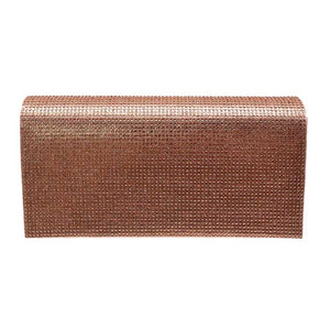 Peach Bling Evening Clutch Crossbody Bag, look like the ultimate fashionista even when carrying a small Clutch Crossbody for your money or credit cards. Great for when you need something small to carry or drop in your bag. Perfect for grab and go errands, keep your keys handy & ready for opening doors as soon as you arrive.