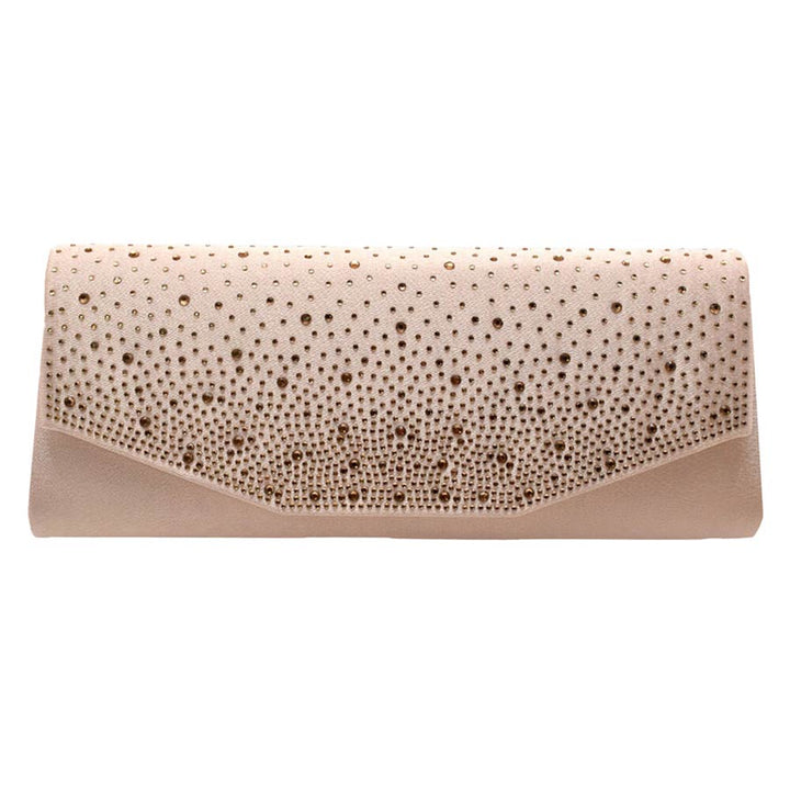 Pink Bling Solid Rectangle Evening Clutch Crossbody Bag, look like the ultimate fashionista when carrying this small clutch bag, great for when you need something small to carry or drop in your bag. Perfect gifts for weddings, birthdays, Mother’s Day, anniversaries, holidays, Mardi Gras, Valentine’s Day, or any occasion.