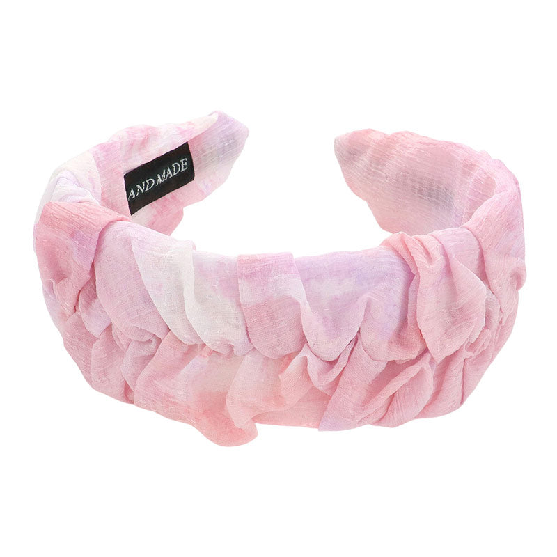 Light Blue Ombre Plated Headband, this headband looks great and keeps your hair in place and you feel so comfy. you will be protected from the harshest of elements. The plated design of ombre Headbands for women makes you look more fashionable, exquisite, and beautiful.