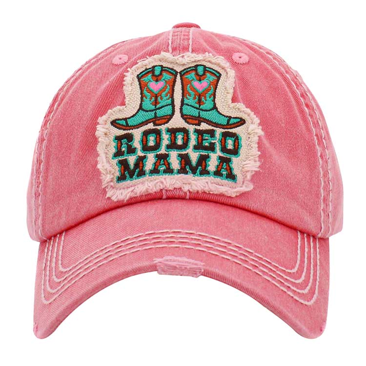 Pink Rodeo Mama Message Western Boots Vintage Baseball Cap, is a fun, cool & Message, Mother, Shoes, Western-themed cap that gives you a different yet beautiful look to amp up your confidence. Show your love for Mama with this beautiful Vintage Baseball Cap. An excellent gift for your mom on her any meaningful occasion.