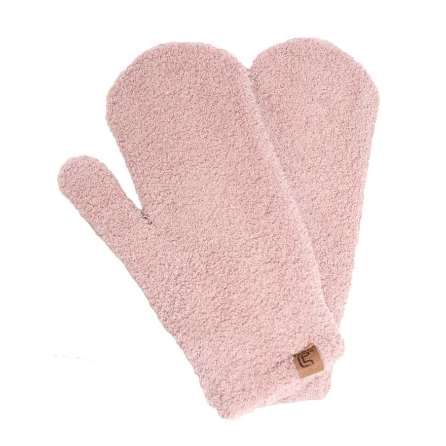 Pink Solid Color Mittens, are cute and beautifully designed with solid colors to match perfectly to complete your ensemble in a beautiful way. Keeps you absolutely warm and toasty on winter and cold days out. Different color variations give you the opportunity to choose the perfect pairs for yourself. Wear gloves or cover up as a mitten to make your outfit gorgeous with luxe. You will love these solid neutral colors.