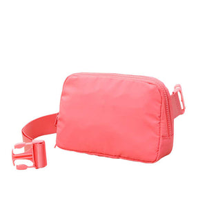  Pink Solid Puffer Sling Bag, show your trendy side with this awesome solid puffer sling bag. It's great for carrying small and handy things. Keep your keys handy & ready for opening doors as soon as you arrive. The adjustable lightweight features room to carry what you need for those longer walks or trips. These Puffer Sling Bag packs for women could keep all your documents, Phone, Travel, Money, Cards, keys, etc., in one compact place, comfortable within arm's reach. Stay comfortable and smart. 