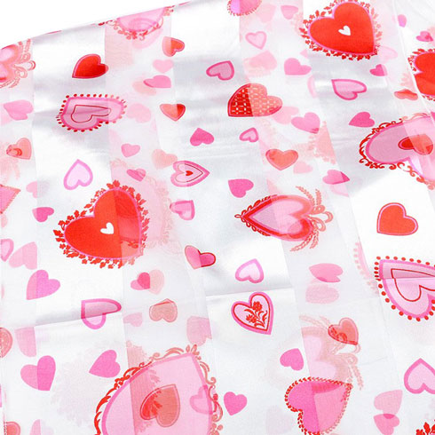 Pink White 6PCS Silk Feel Satin Striped Heart Pattern Print Scarves, Accent your look with this soft, highly versatile scarf. Great for daily wear in the cold winter to protect you against chill, classic infinity-style scarf. Perfect Gift for Wife, Mom, Birthday, Holiday, Anniversary, Fun Night Out, Valentine's Day Gift.