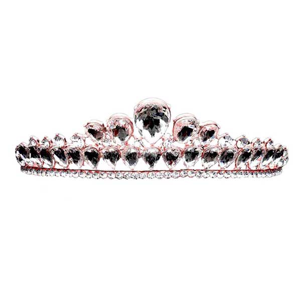 Teardrop Stone Cluster Princess Tiara – Madeline Love display picture 3