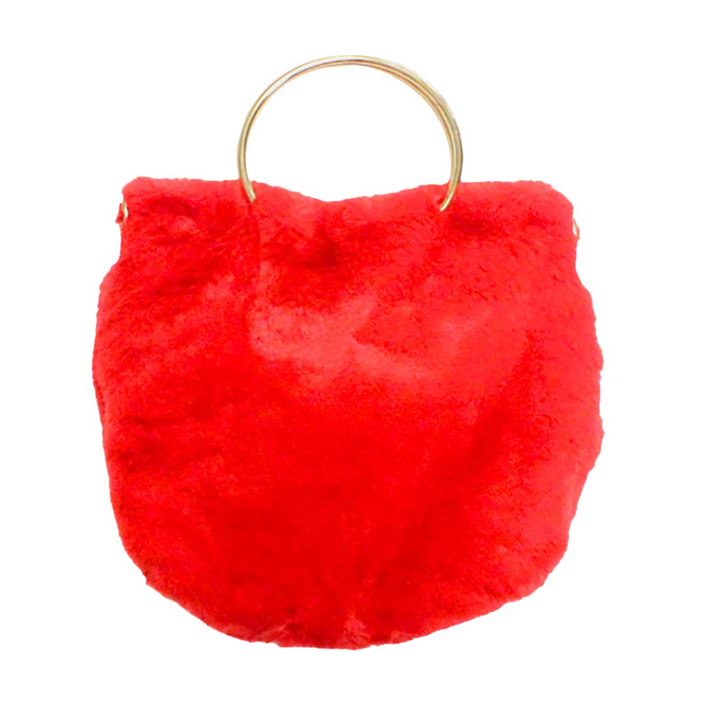 Red Solid Faux Fur Tote Crossbody Bag, this cute and attractive crossbody bag is awesome to show your trendy choice that will make you stand out. It gives you the best support for carrying the handy stuff. Have fun and look stylish with this beautiful crossbody bag that will amp up your attire surely. It's versatile enough for wearing straight through the week. Perfectly lightweight to carry around all day