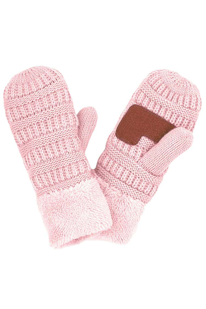Rose C C Solid Color Knitted Mitten Gloves, give your look so much more eye-catching with a solid color. It gives you a cozy feel, very fashionable, attractive, and cute looking in the winter season and cold days. This easy and classic glove is soft and muted. Before running out the door into the cool air, you’ll want to reach for these toasty gloves to keep your hands incredibly warm. An awesome pair of gloves that fits with any outfit with style.