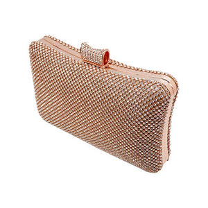 Rose Gold Bling Evening Tote Clutch Crossbody Bag, This high quality Tote Crossbody Bag is both unique and stylish. perfect for money, credit cards, keys or coins and many more things, light and gorgeous. perfectly lightweight to carry around all day. Look like the ultimate fashionista carrying this trendy Evening Tote Crossbody Bag!