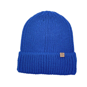 Royal Blue Solid Ribbed Cuff Beanie Hat, before running out the door into the cool air, you’ll want to reach for this toasty beanie to keep you incredibly warm. Accessorize the fun way with this beanie winter hat, it's the autumnal touch you need to finish your outfit in style. Awesome winter gift accessory! Perfect Gift Birthday, Christmas, Stocking Stuffer, Secret Santa, Holiday, Anniversary, Valentine's Day, Loved One.