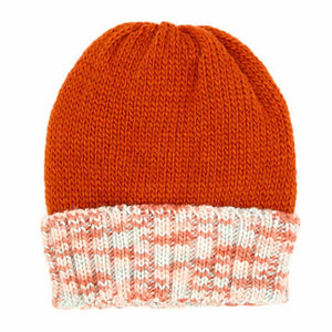 Rust Multi Color Band Fleece Beanie. Before running out the door into the cool air, you’ll want to reach for this toasty beanie to keep you incredibly warm. Whenever you wear this beanie hat with you'll look like the ultimate stylist. Accessorize the fun way with this fleece hat, it's the autumnal touch you need to finish your outfit in style. Awesome winter gift accessory! Perfect Gift Birthday, Christmas, Stocking Stuffer, Secret Santa, Holiday, Anniversary, Valentine's Day, Loved One. 