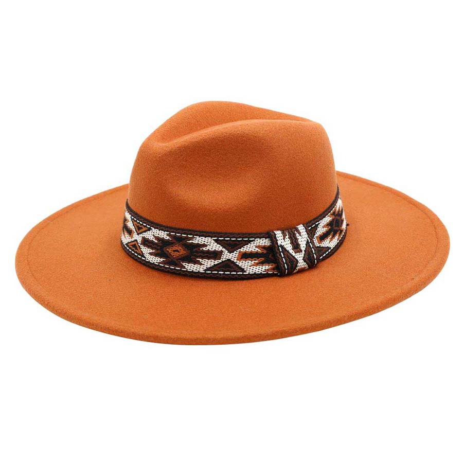 Rust Tribal Band Panama Hat, Keep your styles on even when you are relaxing at the pool or playing at the beach. This Panama hat style is incredibly versatile, high quality, and functional. It holds the classic Panama Hat design with a Tribal Band. It's lightweight and give a classic look perfect for every day while keeping you away from the sun, combining comfort and style.  Large, comfortable, and perfect for keeping the sun off of your face, neck, and shoulders Perfect summer, beach accessory.